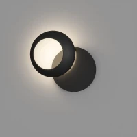 Skarlat VIVUS RWLB082 5W BK 3000K чорний 26809. Настінний світильник