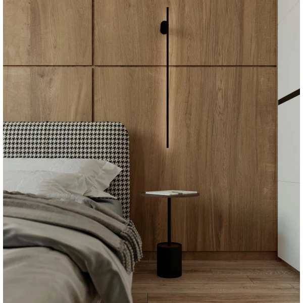 Лінійне бра Skarlat ALLINE RWLB101 9W BK 3000K чорний 26784 - Фото 5