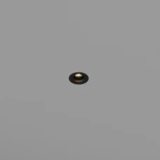 Skarlat CANIS RSL74158 3W BK 3000K чорний 32541. Точковий світильник врізний