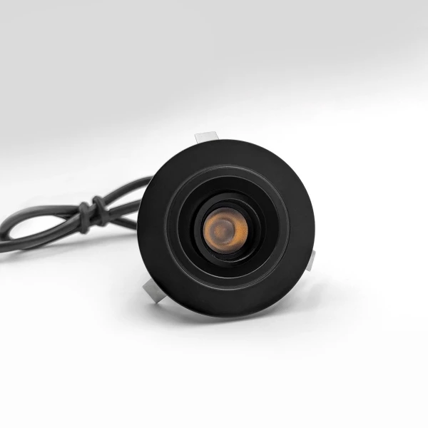 Світильник точковий врізний Skarlat CANIS RSL74158 3W BK 3000K чорний 32541 - Фото 4