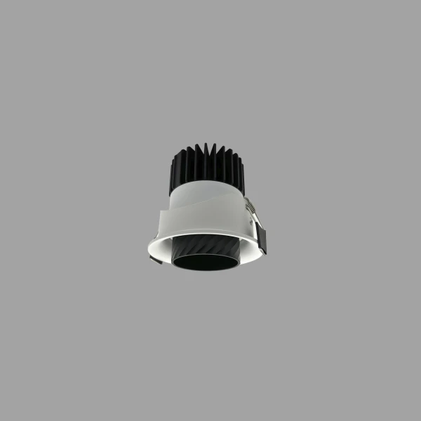 Світильник точковий врізний Skarlat ESME RSL74331 10W WH+BK 3000K білий;чорний 1706022 - Фото 1