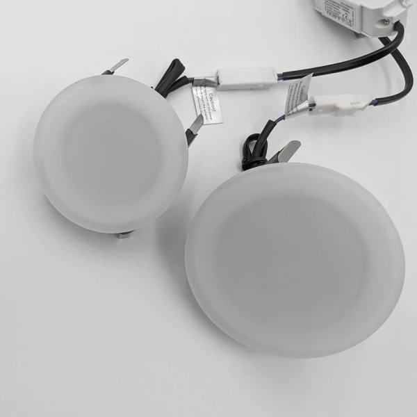 Світильник точковий врізний Skarlat FOG-PROOF RDL74016-3 3W WH 3000K IP44 білий 1695151 - Фото 4