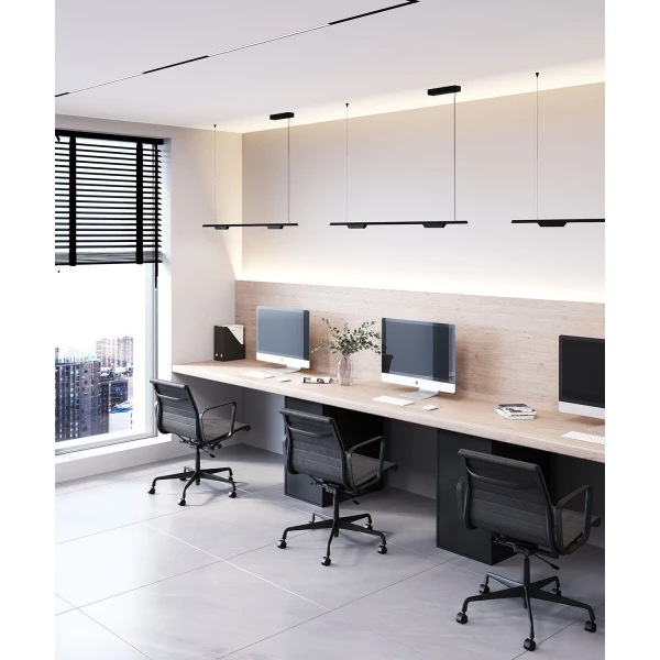 Світлодіодна люстра Skarlat LACE RHL7787 13W GD+BK 3000K чорний;золотий 61410 - Фото 3