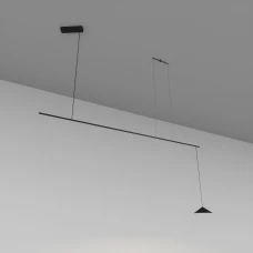 Skarlat MARIS RHL7798 10W BK 3000K чорний 1695430. Світильник підвісний