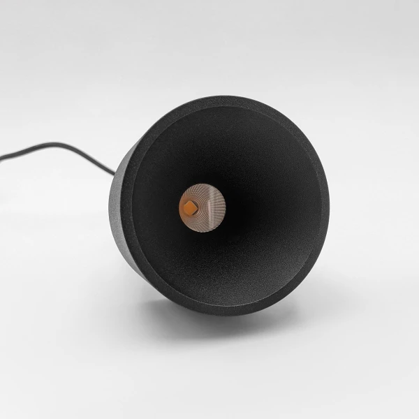 Магнітний трековий світильник Skarlat ONI RGD2032 5W BK+RGD 3000K чорний;рожеве золото 32668 - Фото 3