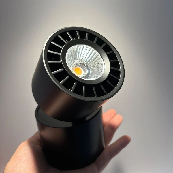 Точковий світильник Skarlat ORA RSLC7529 12W BK 3000K чорний 1706002 - Фото 3