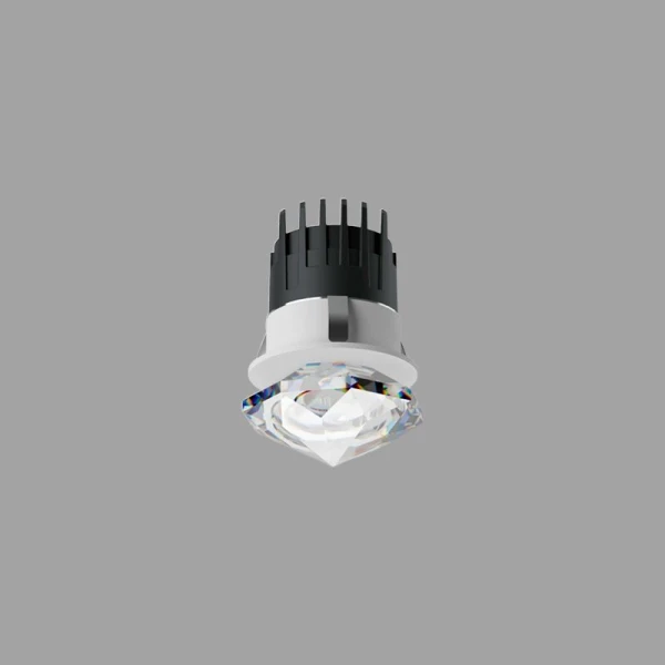 Світильник точковий врізний Skarlat PRISMA RSL74366 3W WH 4000K білий 1740983 - Фото 1