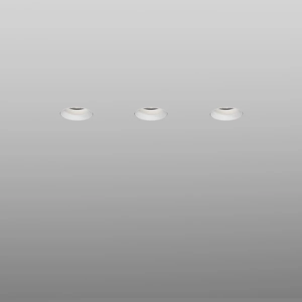 Світильник точковий врізний Skarlat ROUND RSL74236 10W WH 3000K білий 1695385 - Фото 7