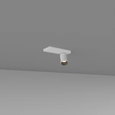 Skarlat TIRA RSLC78049-1 1×7W WH+BK 3000K білий;чорний 1695395. Світильник точковий