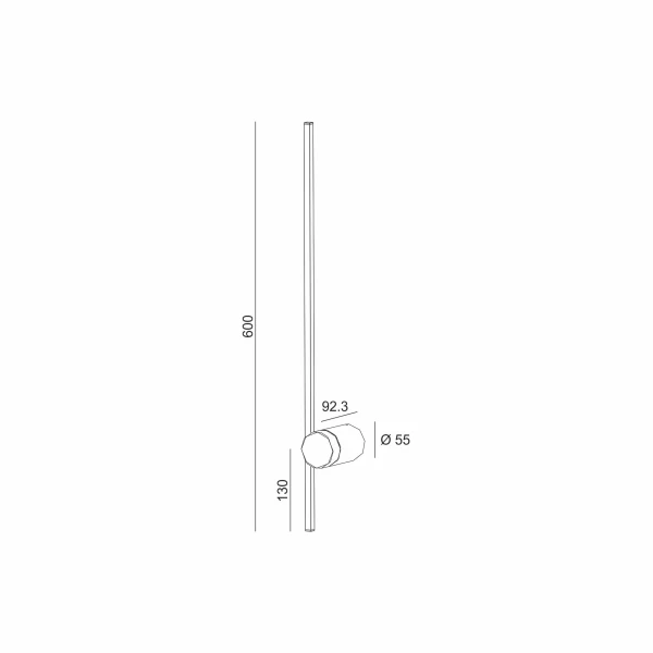 Лінійне бра Skarlat ALLINE RWLB100 7W WH 3000K білий 32294 - Фото 10