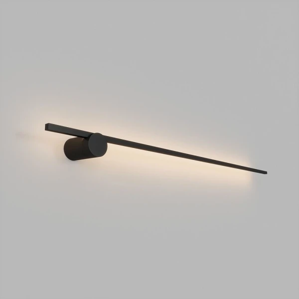 Лінійне бра Skarlat ALLINE RWLB102 12W BK 3000K чорний 26785 - Фото 1