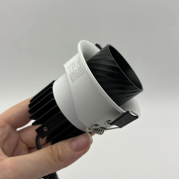 Світильник точковий врізний Skarlat ESME RSL74331 10W WH+BK 4000K білий;чорний 1706023 - Фото 5