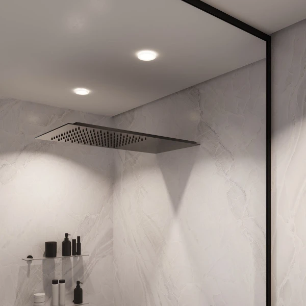 Світильник точковий врізний Skarlat FOG-PROOF RDL74016-3,5 7W WH 3000K IP44 білий 1695152 - Фото 5