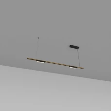 Skarlat LACE RHL7787 13W GD+BK 4000K чорний;золотий 61411. Люстра світлодіодна