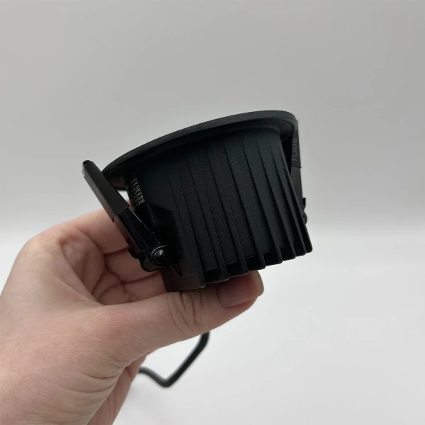 Світильник точковий врізний Skarlat LUCA RDL73028-3 10W BK 3000K чорний 61377 - Фото 4