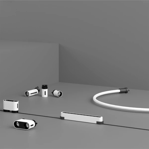 Магнітний трековий світильник Skarlat NUVIA RCZ-MZ13 40W WH+BK 4000K чорний;білий 1740970 - Фото 5