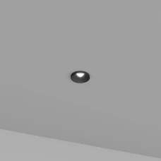 Skarlat OCTANIS RSL74091-2.5 7W BK 3000K чорний 61427. Точковий світильник врізний