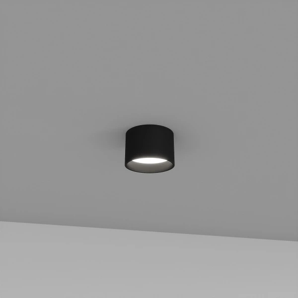 Точковий світильник Skarlat PURE RDLC79031 10W BK 4000K чорний 1695542 - Фото 1