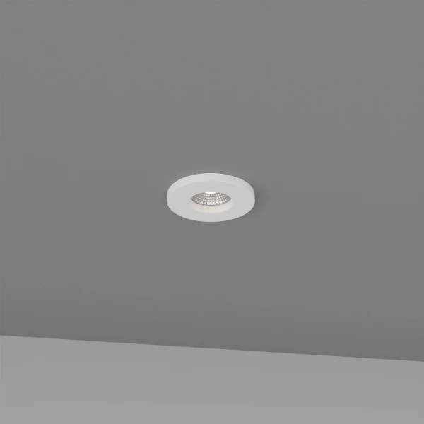 Світильник точковий врізний Skarlat SLIM RSL74249 10W WH 3000K білий 1741039 - Фото 1