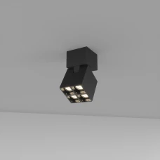 Skarlat GRATA RSLC78026 4×2W BK 3000K чорний 60471. Світильник точковий