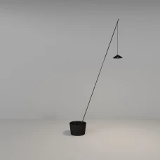 Skarlat MARIS RLL8109 10W BK 4000K чорний 1695453. Торшер