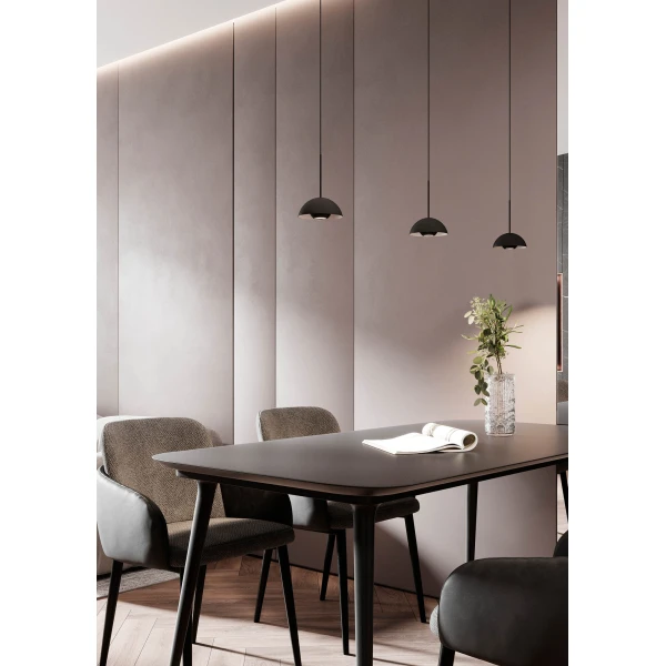 Підвісний світильник Skarlat NILE RHL7755 5W BK+WH 4000K чорний;білий 1739857 - Фото 3