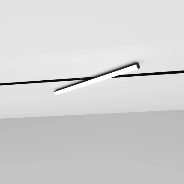 Магнітний трековий світильник Skarlat RAY RGD2010 13W BK 3000K чорний 32568 - Фото 1