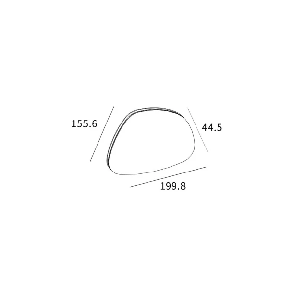 Підсвітка стіни Skarlat STONE RWLB104 10W WH 4000K білий 32470 - Фото 2
