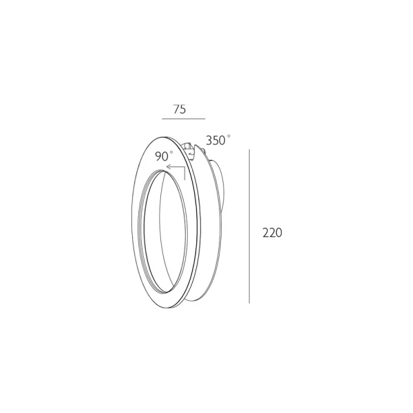 Підсвітка стіни Skarlat VIVUS RWLB082 5W WH 4000K білий 32481 - Фото 2