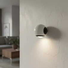 Skarlat RUTH RWLB088 1W WH+BK 4000K білий;чорний 26804. Настінний світильник