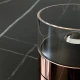 Точковий світильник Skarlat CADEN RSLC78068 12W RG 4000K чорний;рожеве золото 1706005