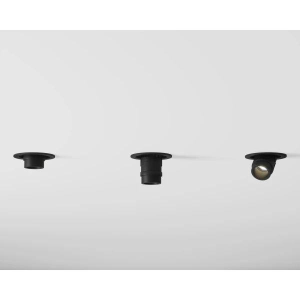 Світильник точковий врізний Skarlat CANIS RSL74162 3W BK 4000K чорний 32544 - Фото 8