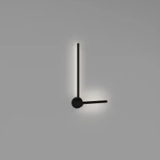 Skarlat CAS RWLB149 17W BK 3000K чорний 1695447. Бра лінійне