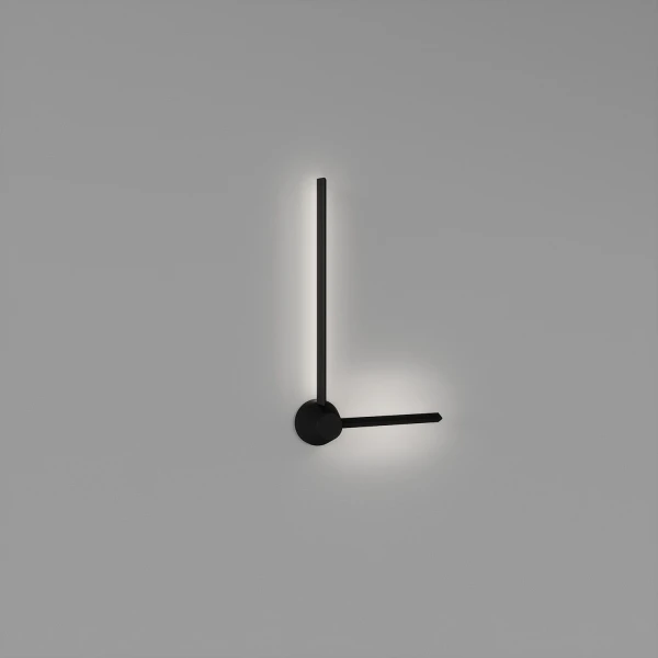 Лінійне бра Skarlat CAS RWLB149 17W BK 3000K чорний 1695447 - Фото 1