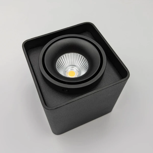 Точковий світильник Skarlat EYES RSLC78004 10W BK 3000K чорний 61265 - Фото 3