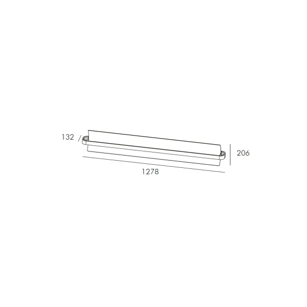 Підсвітка стіни Skarlat FLEXI RWLB169 28W WH+BK 4000K білий;чорний 1723013 - Фото 2