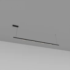 Skarlat LACE RHL7788 25W BK 4000K чорний 61414. Люстра світлодіодна