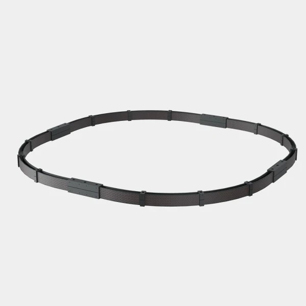 Магнітний шинопровід Skarlat MODENA RCD-Y03 Round Track BR+BK чорний 1740929 - Фото 1