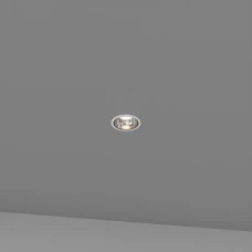 Skarlat MOIS RDL73027-3.5 12W WH+CHR 3000K білий 61368. Точковий світильник врізний