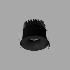 Skarlat ORBIS RSL74W003-3 20W BK 4000K чорний 1740976. Точковий світильник врізний