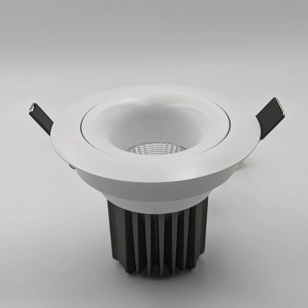 Світильник точковий врізний Skarlat ROSI RSL7468-3 12W WH 3000K білий 61358 - Фото 4