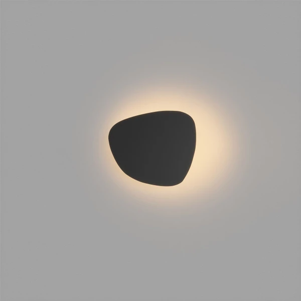 Підсвітка стіни Skarlat STONE RWLB103 5W BK 3000K чорний 26791 - Фото 1