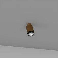 Skarlat TUBO RSLC78015 15W GD+BK 3000K чорний;золотий 1695408. Світильник точковий