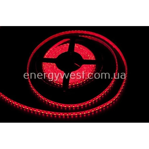 Світлодіодна стрічка SMD 3528-120, IP20, 5 Lm/led  синя, жовта, червона, зелена - Фото 4