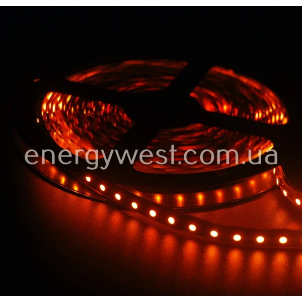 Світлодіодна стрічка SMD 3528-60, IP20, 4 Lm/led  синя, жовта, червона, зелена - Фото 3