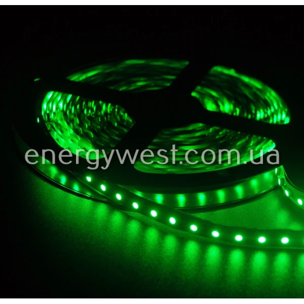 Світлодіодна стрічка SMD 3528-60, IP20, 4 Lm/led  синя, жовта, червона, зелена - Фото 2