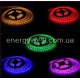 Світлодіодна стрічка SMD 5050-60, IP65, 13 Lm/led  синя, жовта, червона, зелена 1м