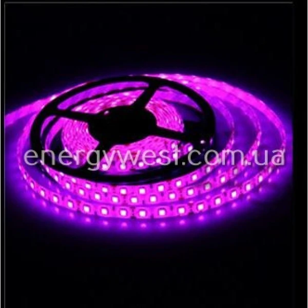 Світлодіодна стрічка SMD 5050-60, IP65, 13 Lm/led  синя, жовта, червона, зелена 1м - Фото 2