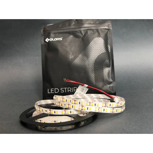 Світлодіодна стрічка 120 led/м, SMD 2835, 9,6 Вт/м, IP33, (3000K, 4000K, 6500К) Colors, 1 м - Фото 2
