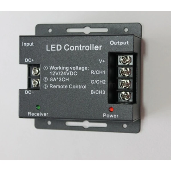 Контроллер RGB з пультом 24А-RF - Фото 3